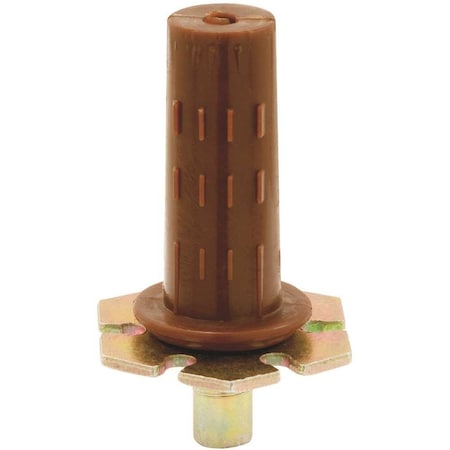 Prime-Line 7/16 in. Base Adjustable Bi-Fold Door Bottom Pivot, 2PK MP6707